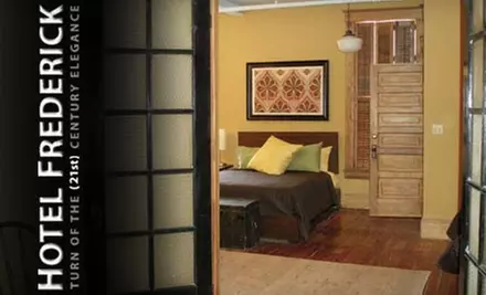 $99 for One Weekend-Night Stay or $49 for One Weekday-Night Stay at Hotel Frederick in Boonville (Up to $295 Value) - Primary Image