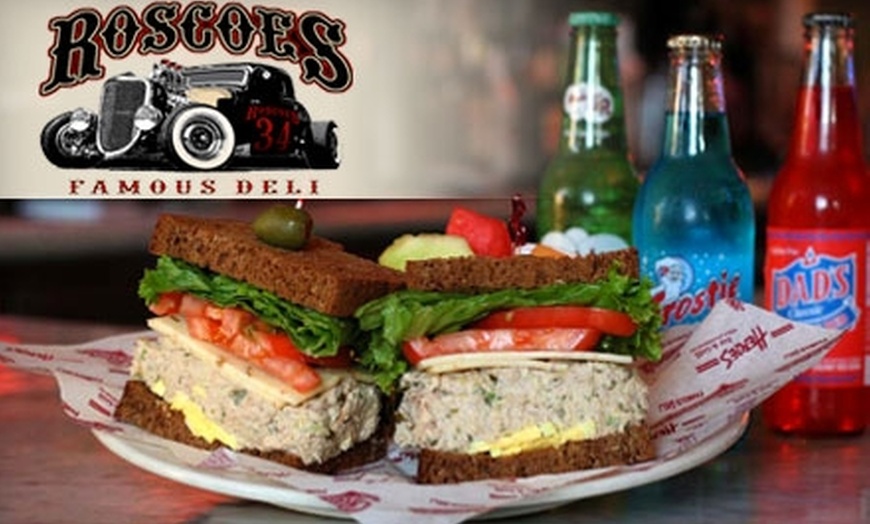 $8 For Deli Fare In Chino Hills - Roscoe's Famous Deli | Groupon