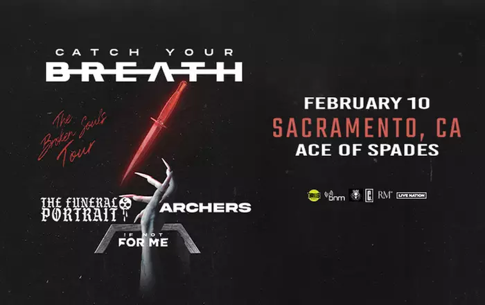 CATCH YOUR BREATH "THE BROKEN SOULS TOUR" on February 10 at 6 p.m. - Primary Image