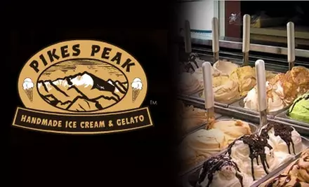 $4 for $8 Worth of Ice Cream, Gelato, and Other Sweets at Pikes Peak Ice Cream & Gelato - Primary Image