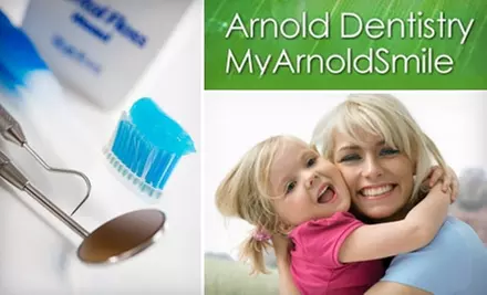 $49 for a Dental Consultation, Exam, Teeth Cleaning, and X-rays at Arnold Dentistry in Brandon ($281 Value) - Primary Image
