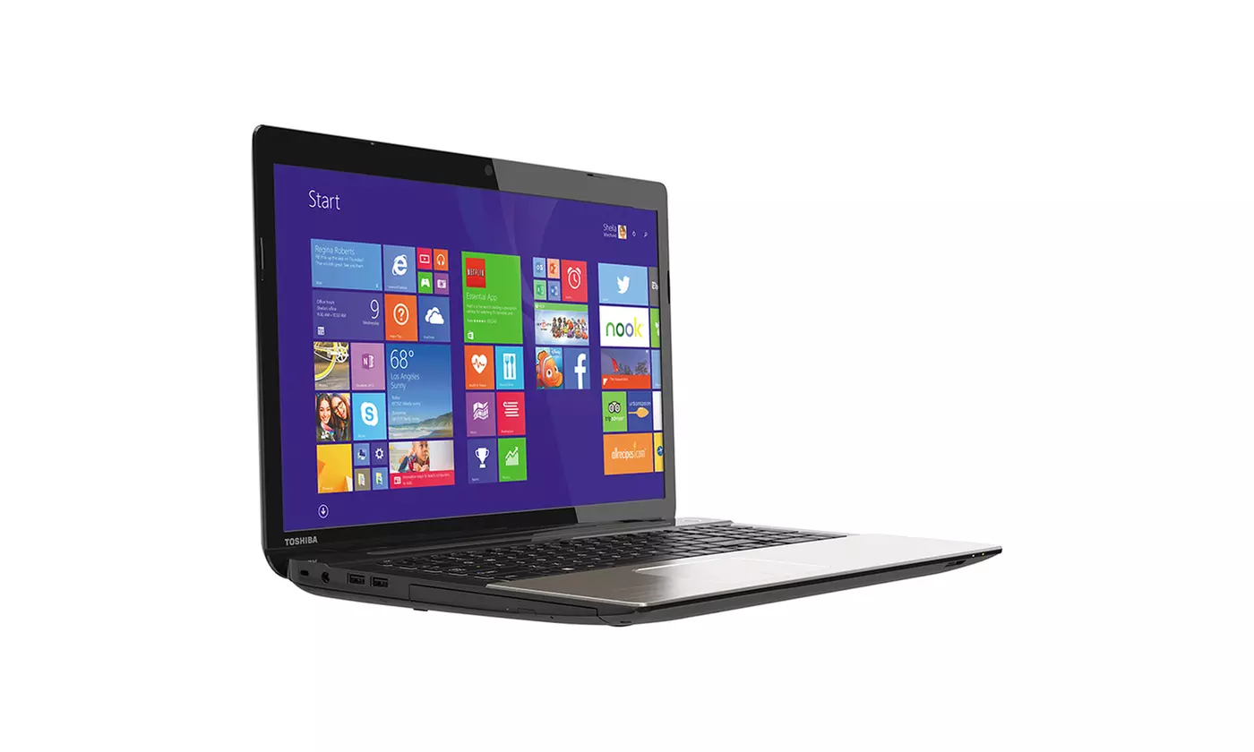 Toshiba Satellite 17.3'' Laptop with Intel Core i7 Processor, 16GB RAM, and 1TB Hard Drive - Second Medium