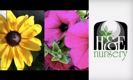 $15 for $30 Worth of Plants and Supplies at H & E Nursery - Primary Image