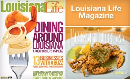$15 for a Three-Year Subscription (Six Issues Per Year) to "Louisiana Life" Magazine, Plus a Culinary Calendar ($36.95 Value) - Primary Image