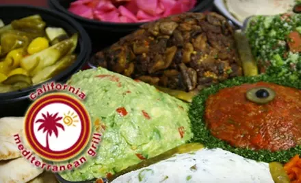 $10 for $20 Worth of Middle Eastern Cuisine and Drinks at California Mediterranean Grill in Encino - Primary Image