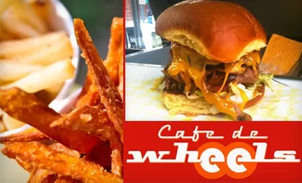 $6 for $12 Worth of Burgers, Fries, and More at Café de Wheels - Primary Image