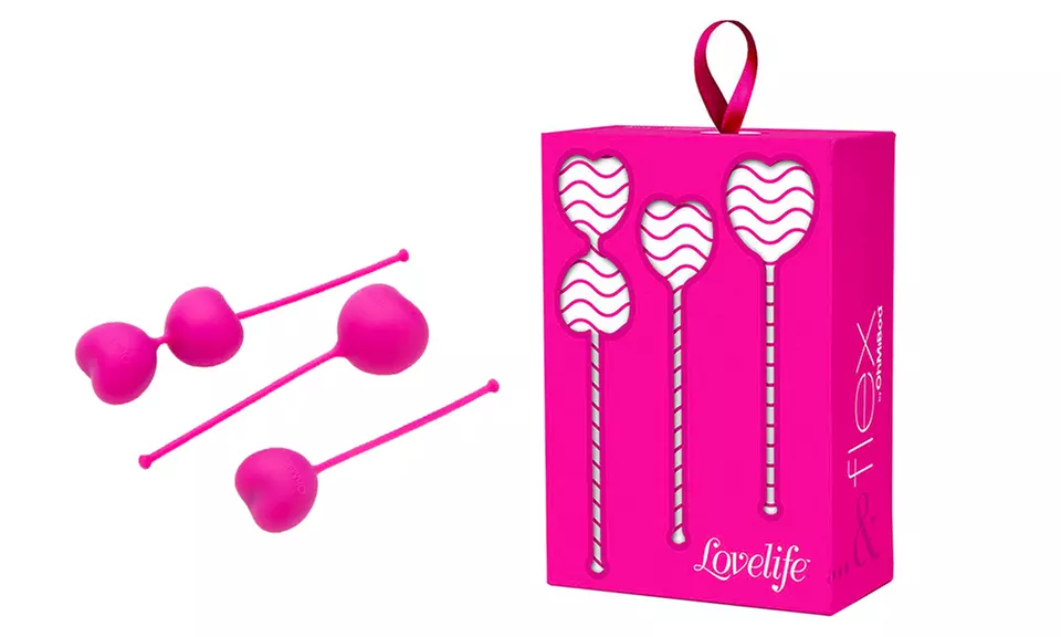 OhMiBod Lovelife Silicone Weighted Kegel Set - Primary Image