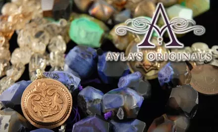 $30 Basic Stringing and Wire-Wrapping Class or $10 for $20 Worth of Beads and Supplies at Ayla's Originals   - Primary Image