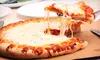 Pizza Meal for Two or Four with Salad, Garlic Bread, and Soda at Pepperoni's Pizza (52% Off)