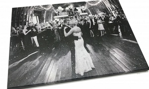 Personalised Diamond Dust Canvas