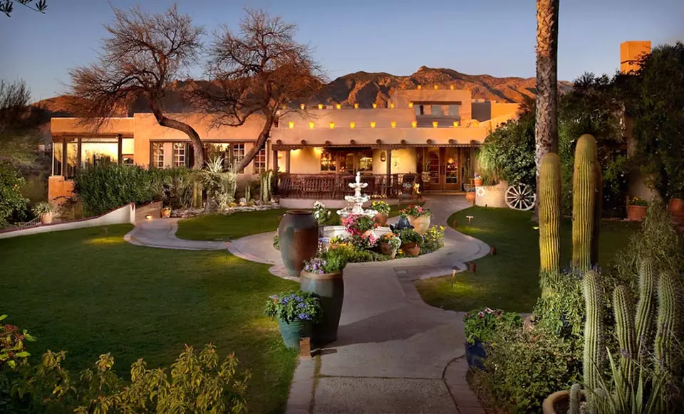 1-Night Stay for Up to Four with Wine and Optional Dining Credit at Hacienda Del Sol Guest Ranch Resort in Tucson, AZ - Primary Image