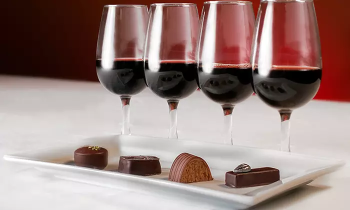 Chocolate and Wine Pairing Event at World of Chocolate Museum & Cafe (Up to 45% Off). Two Options Available. - Primary Image