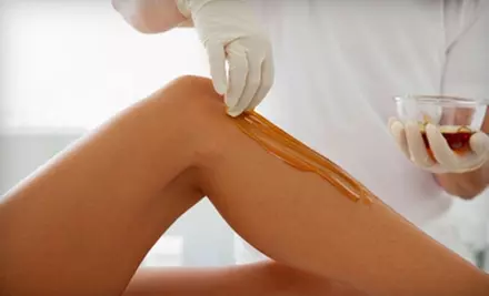 Body-Sugaring Hair-Removal Treatments or Eyebrow Waxing at Millennium Hair Studio and Spa. Three Options Available. - Primary Image