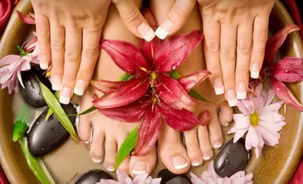 $19 for Mani-Pedi at Hoy P’loy Nail Emporium in Delray Beach ($40 Value) - Primary Image