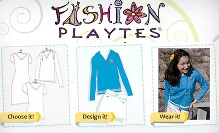 $12 for $25 Worth of Custom-Designed Clothing from Fashion Playtes - Primary Image