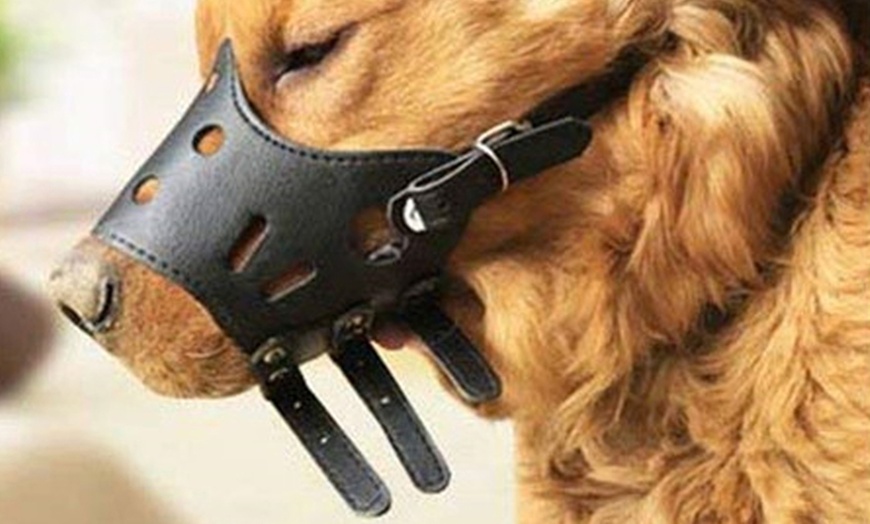 Image 11: Adjustable Dog Muzzle