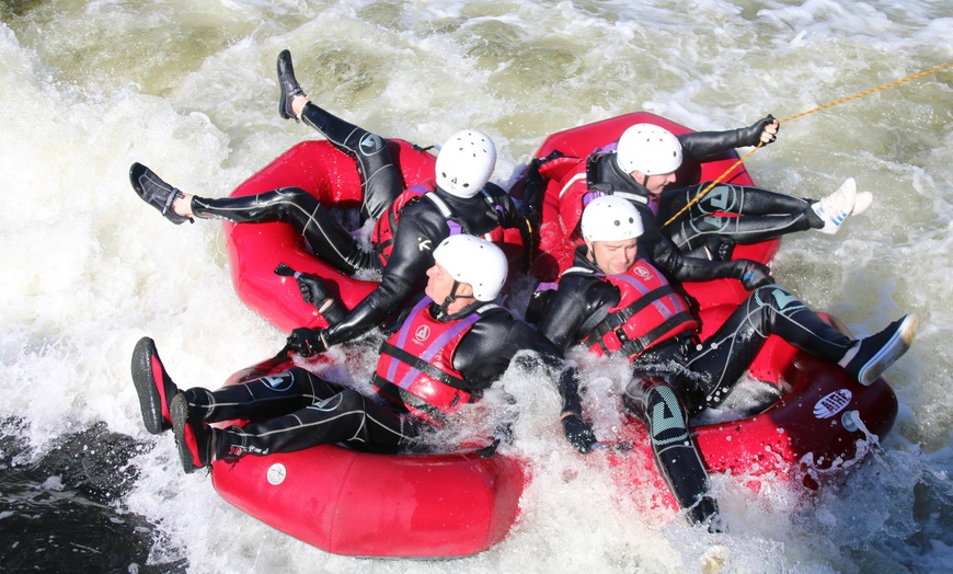 Image 4: White Water Tubing at National Water Sports Centre