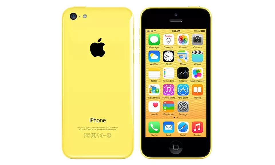 Refurbished Open Box Apple iPhone 5c with MFi Certified Lightning Cable and Generic Power Adapter (GSM Unlocked)  - Primary Image
