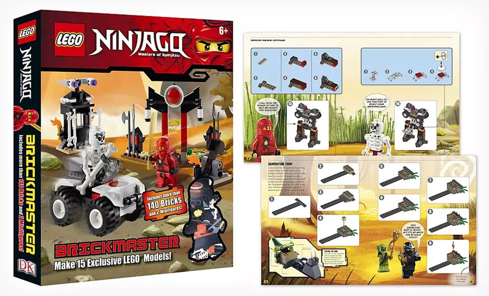 $17.99 for a LEGO Ninjago Brickmaster ($29.99 List Price). Free Shipping and Returns. - Primary Image
