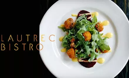 $15 for $30 Worth of Mediterranean Cuisine and Drinks at Lautrec Bistro in the East Village - Primary Image