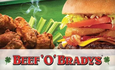 $7 for $15 Worth of American Pub Grub at Beef ‘O'Brady's - Primary Image