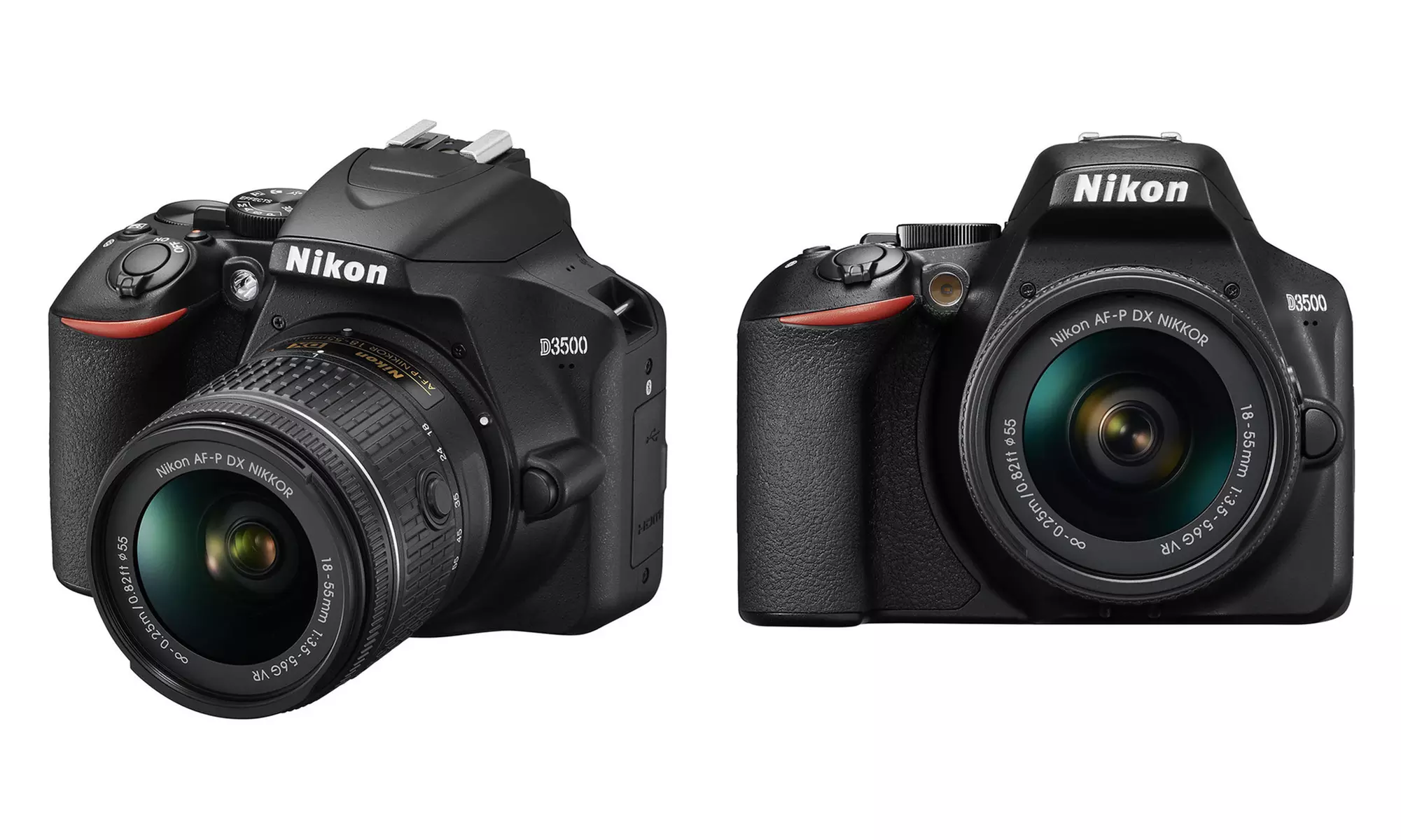 Nikon D3500 DSLR Camera with 18–55mm and 70–300mm Lenses and Accessory Bundle - Second Medium