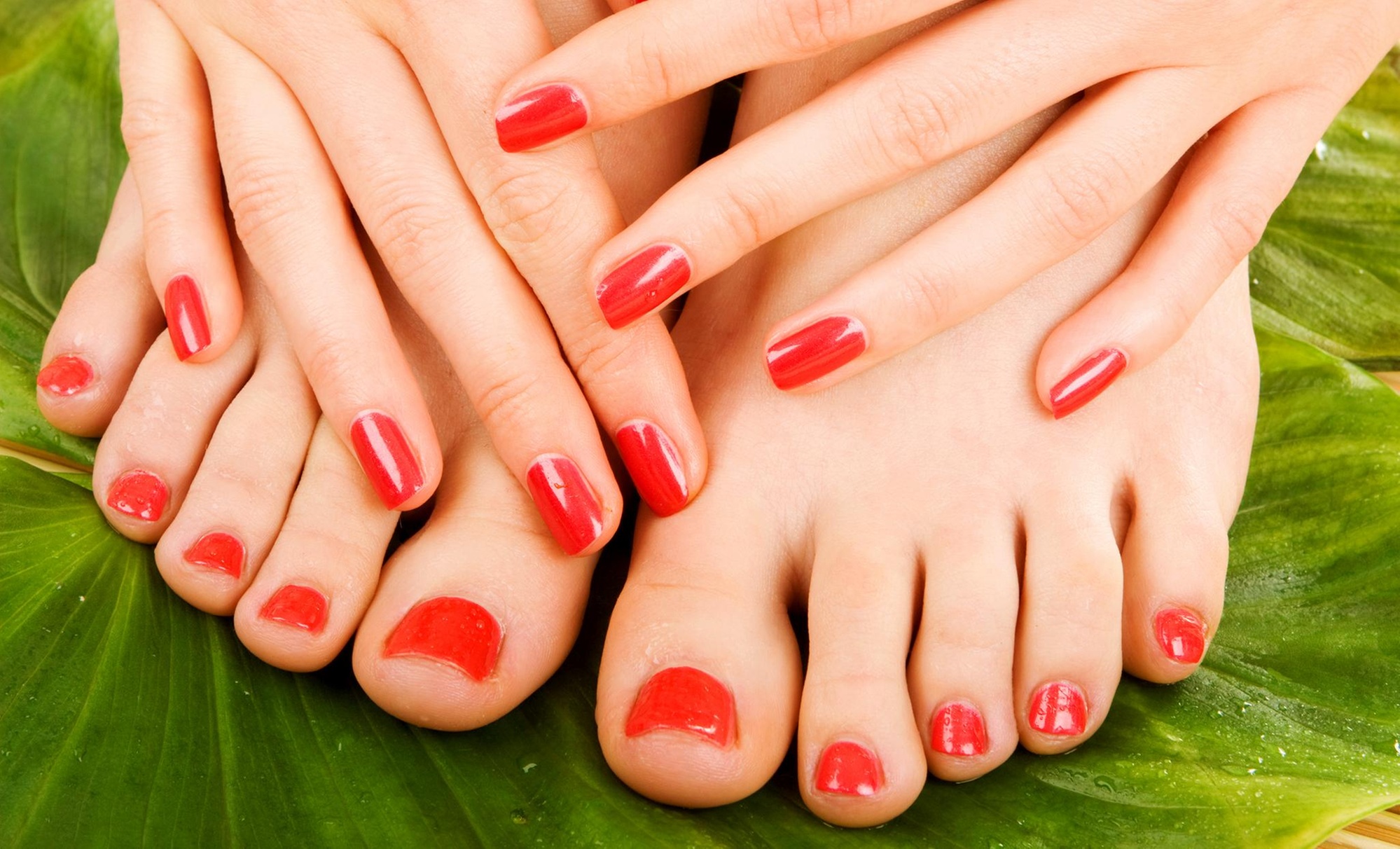 Up to 51% Off mani-pedis at happy feet nail spa - Primary Image