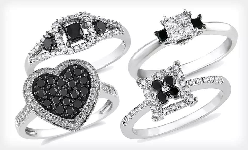 Black Diamond Jewelry (Up to 71% Off). 32 Options Available. Free Shipping and Free Returns. - Second Medium