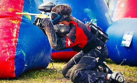Paintball Outing for Two or Four with Gear, Air, and Paintballs at Outlaw Paintball in Pflugerville (Up to 51% Off) - Primary Image
