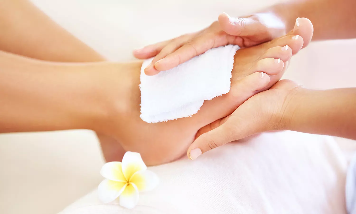 One Signature Pedicure w/Regular OR Gel Nail Polish, Hot Stones & More