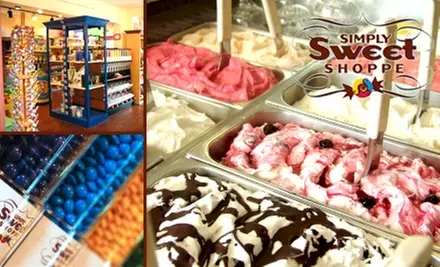 $5 for $10 of Succulent Baked Treats, Tasty Gelato, Candy, and More from Simply Sweet Shoppe - Primary Image