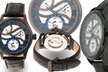 Reign Bhutan Men's Automatic Leather-Strap Watch - Second Medium