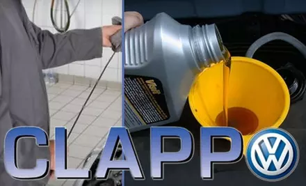 $15 for a Standard Oil Change at Clapp Volkswagen - Primary Image
