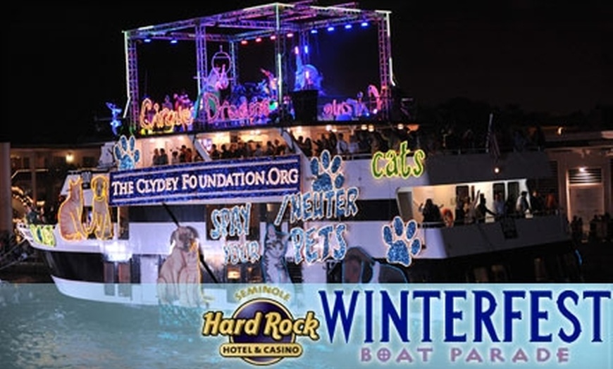 10 Ticket to Winterfest Boat Parade Winterfest Boat Parade Groupon