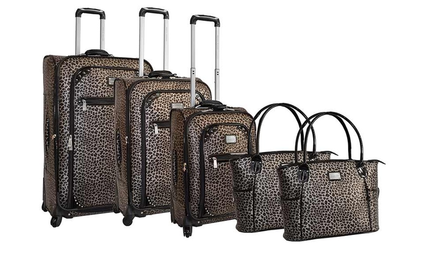 Adrienne Vittadini Luggage Set | Groupon Goods