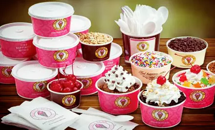 Sundae Bar Catering Package for 5, 10, or 15 from Marble Slab Creamery (Up to 60% Off) - Primary Image