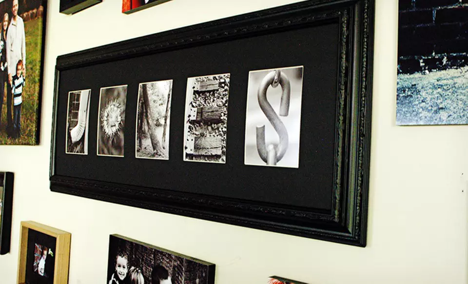 $65 for $135 Worth of Custom Framed Letter Art from Frame The Alphabet  - Primary Image