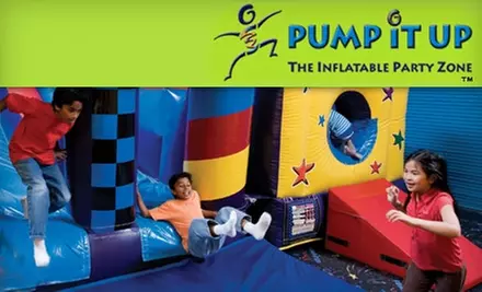 $9 for Three Pre-K Pop-in Playtimes at Pump It Up in Tacoma ($24 Value) - Primary Image