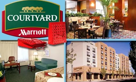 $65 for One-Night Couple's Package at the Courtyard by Marriott With Room, Breakfast, and Parking (Up to $153 Value) - Primary Image