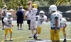 $110 for Four Days of Football Day Camp, a Jersey, and a T-shirt at Norcal Youth Football Camps ($240 Value)