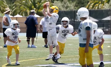 $110 for Four Days of Football Day Camp, a Jersey, and a T-shirt at Norcal Youth Football Camps ($240 Value) - Primary Image
