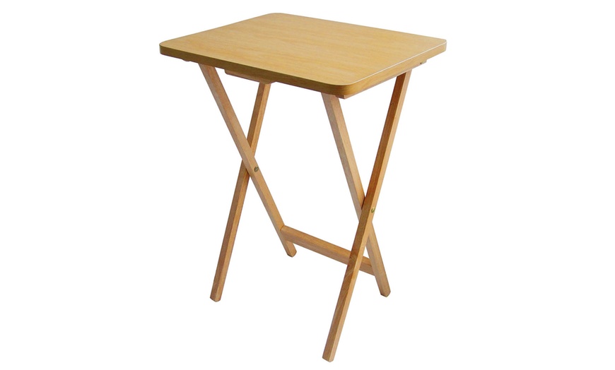 Image 2:  Folding Snack Table 