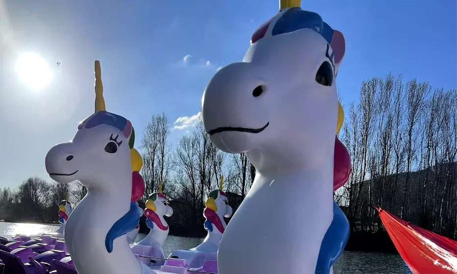 Child & Adult Admission to The Splash Park Unicorn Quest in London