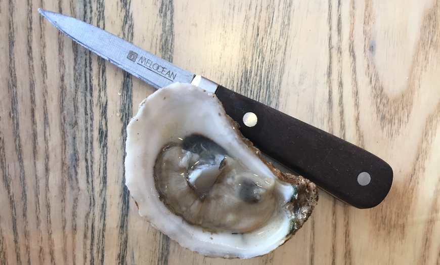 Image 3: Hands-On Oyster Shucking Class with Expert Pairings at Wine 4 Oysters
