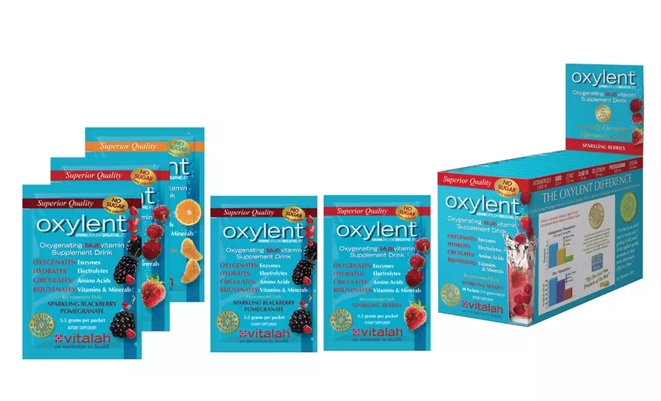 Vitalah Oxylent Daily Multivitamin Drink﻿ 30 Count. Multiple Flavors.﻿ - Primary Image