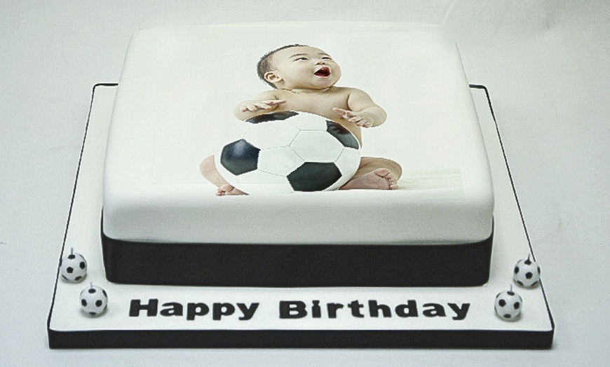 Image 1: Personalised Celebration Cake