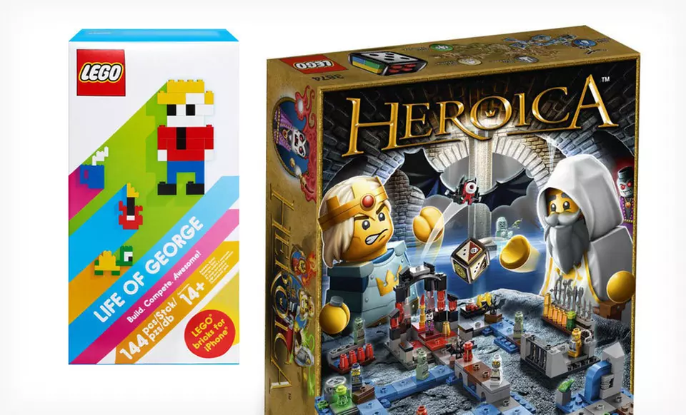 $29.99 for a LEGO Games Heroica Ilrion and Life of George Bundle ($51.98 List Price). Free Shipping and Free Returns. - Primary Image