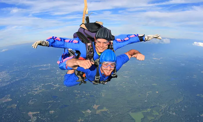 $165 for an All-Inclusive Tandem Skydive Jump from Skydive Pepperell ($240 Value) - Primary Image