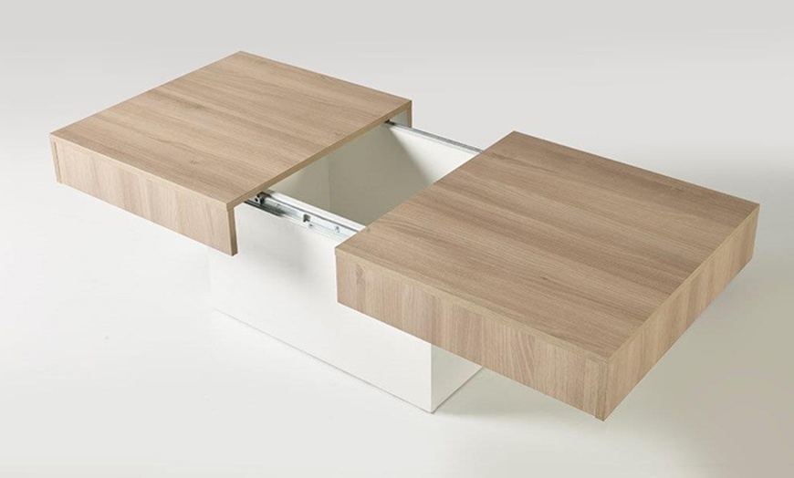 Image 6: Sliding Top Storage Coffee Table