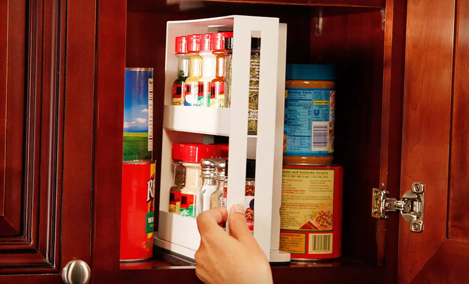 $16 for Two Deluxe Swivel Store Spice Organizers ($39.98 List Price). Free Shipping and Free Returns. - Second Medium